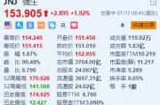 美股异动 | 强生涨超1.9% Q2销售额及调整后每股收益超预期