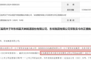 东旭蓝天违规占资近80亿元！证监局出手